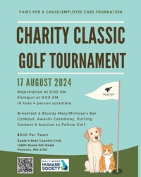 Charity Classic - Paws for a Cause Gala & Golf Tournament