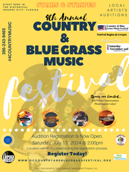 2024 Orange City Country & Blue Grass Music Festival Auditions