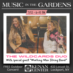 Music In The Gardens - "The Wildcards with special guest Workingman String Band"