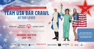 Team USA Bar Crawl at the Levee