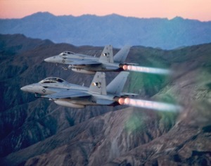 F/A-18 E1 Exhibit Dedication Ceremony