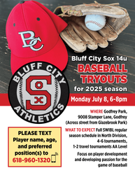 Bluff City Sox 14u Baseball tryouts
