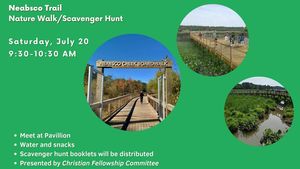 Neabsco Trail Nature Walk & Scavenger Hunt