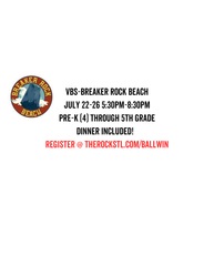VBS Breaker Rock Beach