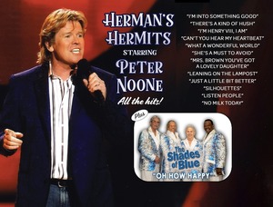 Herman's Hermits starring Peter Noone LIVE in North Tonawanda, NY on October 5, 2024 at the Riviera