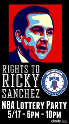 The Rights to Ricky Sanchez NBA Lottery Party
