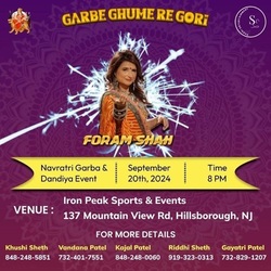 Navratri/Garba Event with Foram Shah, HILLSBOROUGH-NJ.