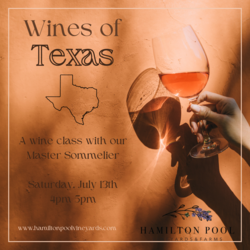 Wines of Texas: A Wine Class
