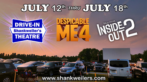 Drive-In Double Feature: DESPICABLE ME 4 and INSIDE OUT 2