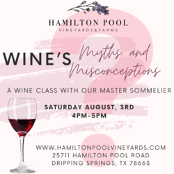 Myths and Misconceptions: A Wine Class