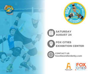 Rock Paper Valley Scissors Roller Derby Expo