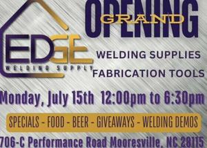 EDGE Welding Supply Grand Opening
