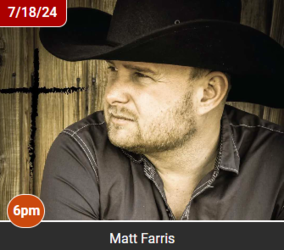 Matt Farris at Foley Ranch - LIVE