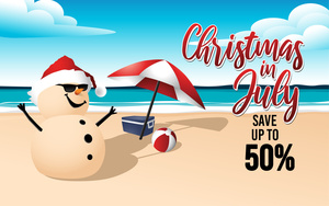 Christmas in July Sale