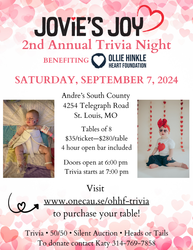 Jovie's Joy 2nd Annual Trivia Night