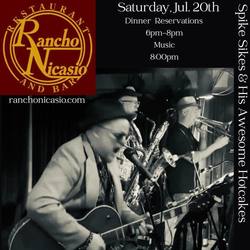 SPIKE SIKES AND HIS AWESOME HOTCAKES, Saturday, 7/20/2024!