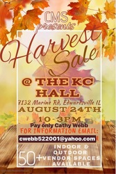 Harvest Days Craft/Vendor Fair August 24 10:00am-3:00pm