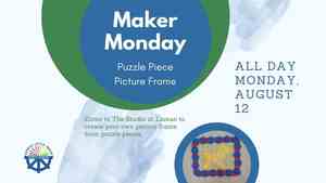 Maker Monday: Puzzle Piece Picture Fram