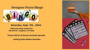 Designer Purse Bingo