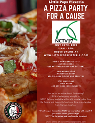 Little Pops Pizzeria and NCTV17 -  A Pizza Party for a cause