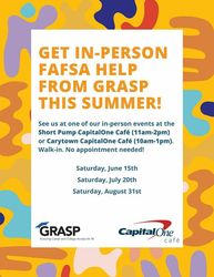 Free FAFSA Assistance - Richmond Capital One Cafes