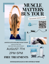 Muscle Matters Bus Tour at Shenandoah Medical Care Center