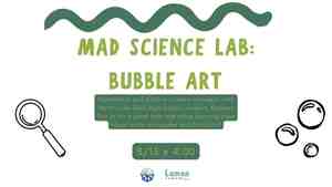 Mad Science Lab: Bubble Art