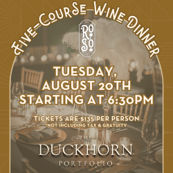 Five Course Wine Dinner