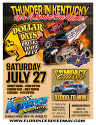 Sprint Cars and Dollar Days Saturday Night, July 27th!
