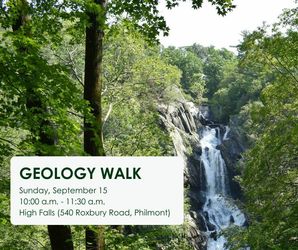 Geology walk with Robert Titus