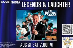 Legends & Laughter w/ JIMMY MAZZ 8/31 SAT 7:00PM