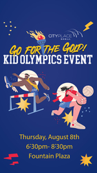 Go for the Gold Kid Olympics at CityPlace Doral