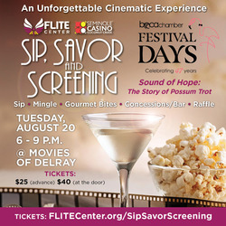 FLITE Center’s "Sip, Savor and Screening" Benefit
