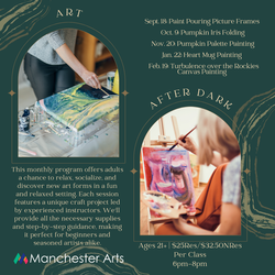 Art After Dark - Pumpkin Iris Folding