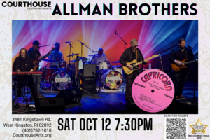 Allman Brothers - Capricorn 10/12 SAT 7:30PM