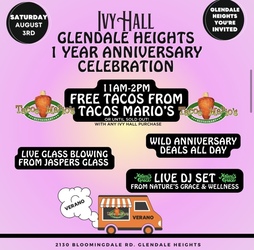 Ivy Hall Glendale Heights 1 Year Anniversary Celebration!