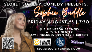 Sophie Buddle | Secret Society Comedy In Medina