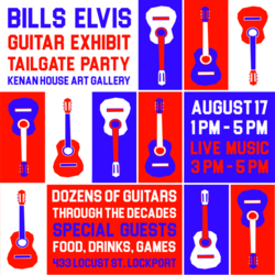 Bills Elvis Guitar Gallery Exhibit
