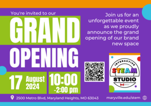 Interactive STEAM Studio Grand Opening and Community Carnival