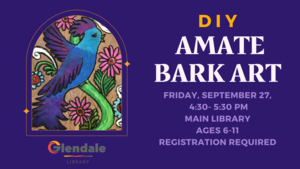 DIY Amate Bark Art