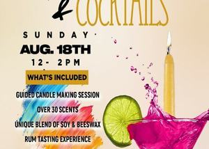 CANDLES & COCKTAILS AT CARIBBEAN MOONSHINE DISTILLERY