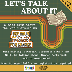 Let's Talk About It: a Book Club About the World Around Us