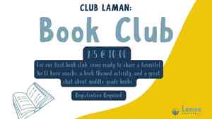 Club Laman: Book Club  (Registration Required)