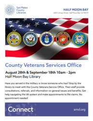County Veteran Services Office at the Library