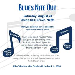 Blues Nite Out in the Grove at Union UCC, Neffs