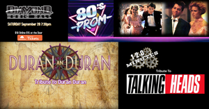 Tribute to Duran Duran & the Talking Heads at Diamond Music Hall