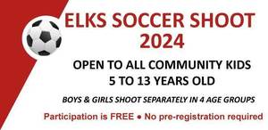 FREE SOCCER SHOOT COMPETITION FOR ALL KIDS AGES 5-13