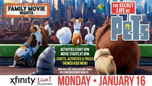 Family Movie Night: Secret Life of Pets