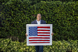 Celebrating The American Spirit, Boca Raton Museum of Art presents American Flags by Mateo Blanco