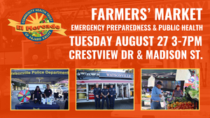 El Mercado Farmers' Market: Emergency Preparedness & Public Health Event